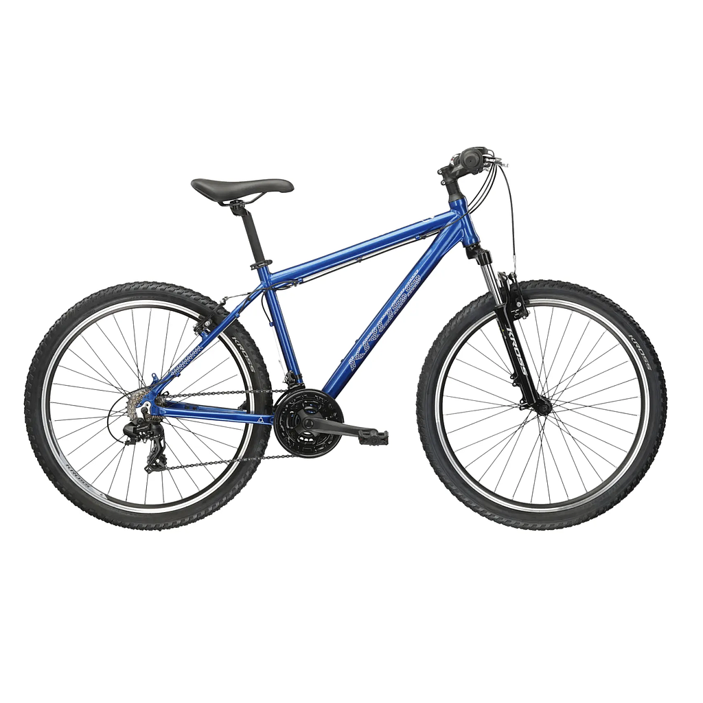 KROSS HEXAGON 1.0 BLUE/SILVER/GLOSS S 26" WHEEL(17")