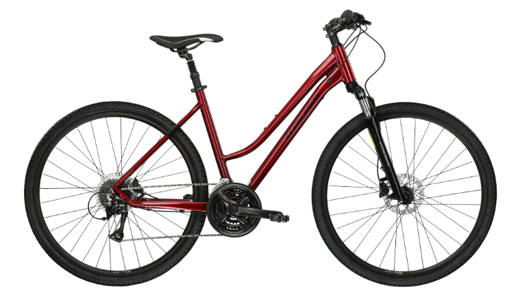 KROSS EVADO 4.0 RUBY/BLACK  DL (19")