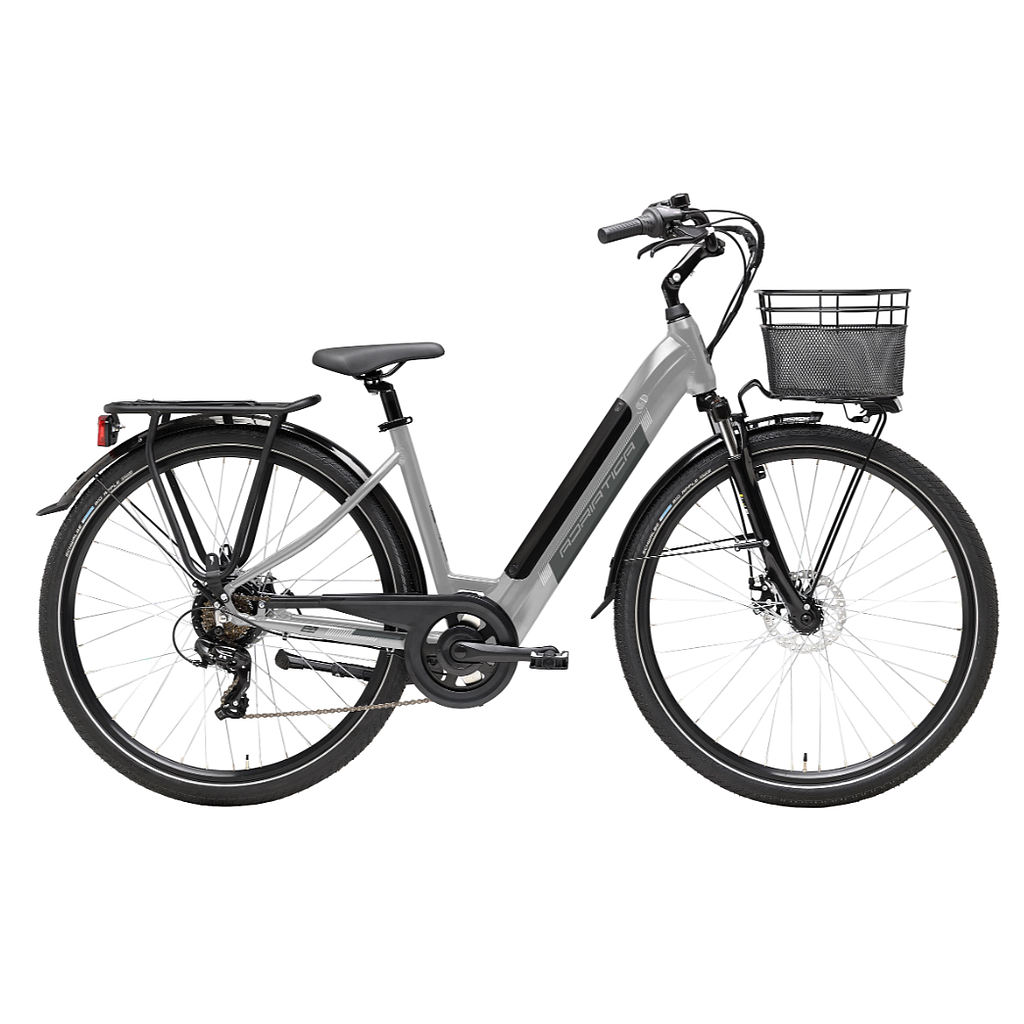 **ADRIATICA E1 28" LADY E-BIKE MATT GREY