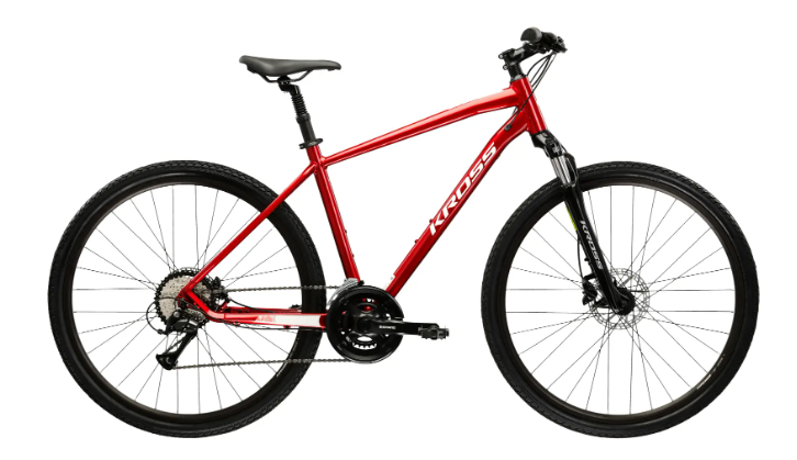 KROSS EVADO 4.0 M MAROON/WHITE/GLOSSY 23"