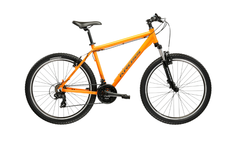 KROSS HEXAGON 1.0 ORANGE/GRAPHITE/GLOSSY XS 26" WHEEL(14")