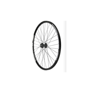 **27.5 FRONT DISC 6 BOLT WHEEL  BLACK.