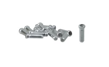 WAG  CABLE ENDS  (QTY 100) SILVER