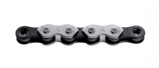 ** KMC BMX K1 CHAIN 110L SILVER/BLACK